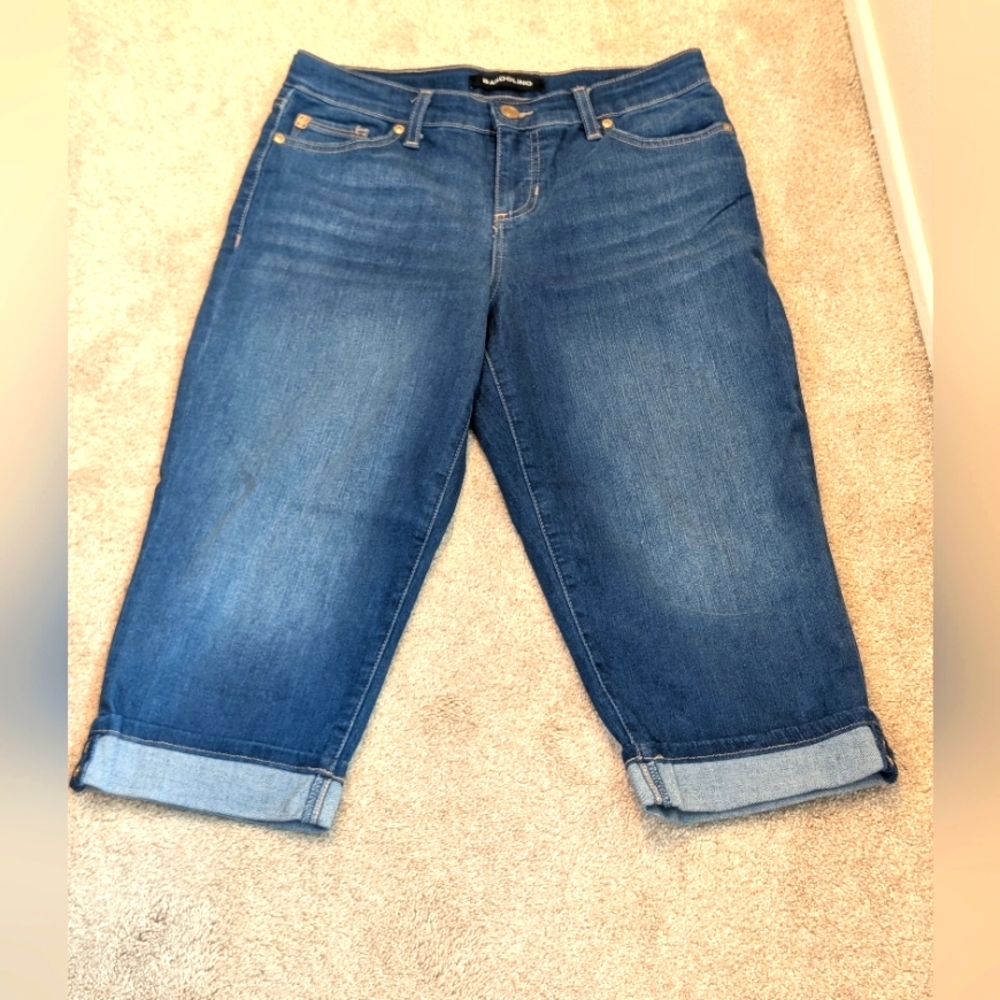 Bandolino Mandie Cropped Blue Jeans 8P